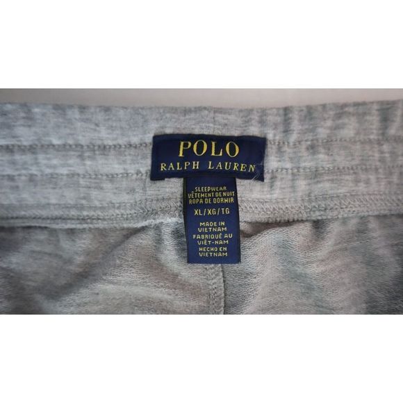 Polo Ralph Lauren PP25RL Men's Sz XL Gray Heather Lightweight Sweatpants $58 - Picture 6 of 10